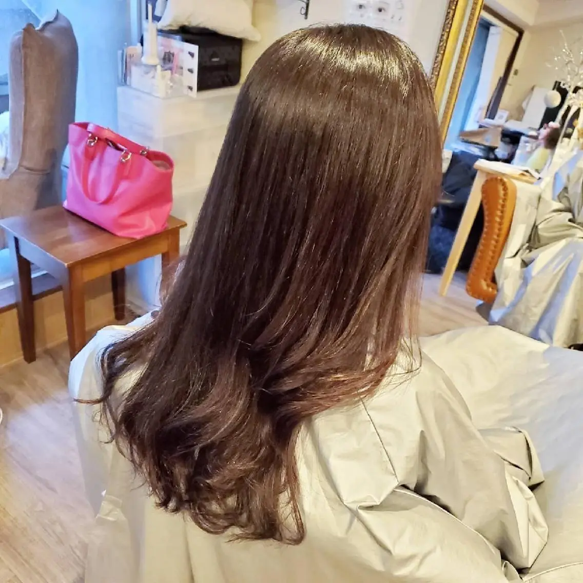 ロング カラー ブリーチ イルミナカラー 外国人風カラー トリートメント 酸熱トリートメント カット ヘアカラー トリートメント spa hair  ark 富井直美のヘアスタイル
