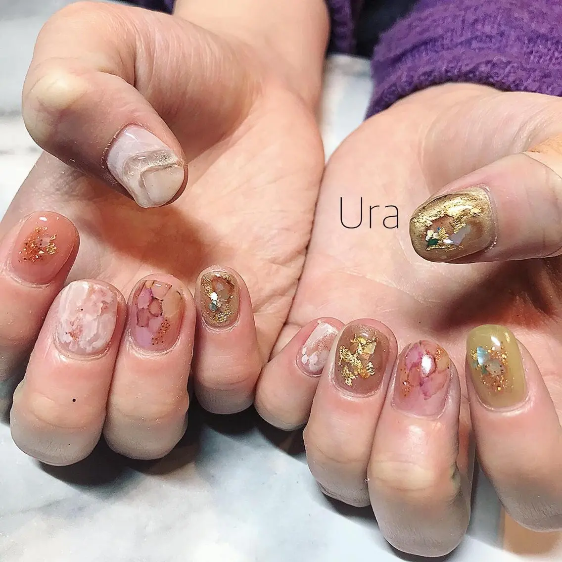 ネイル ハンドネイル UrakoNail 《nail》のネイルデザイン