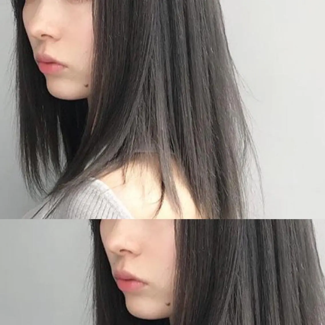 ミディアム カラー アッシュ ブルーカラー ブルーアッシュ 透明感カラー 竹嶌 健吾のヘアスタイル