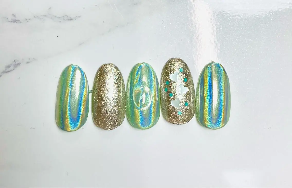 ネイル マグネットネイル ハンドネイル one nailsalonのネイルデザイン