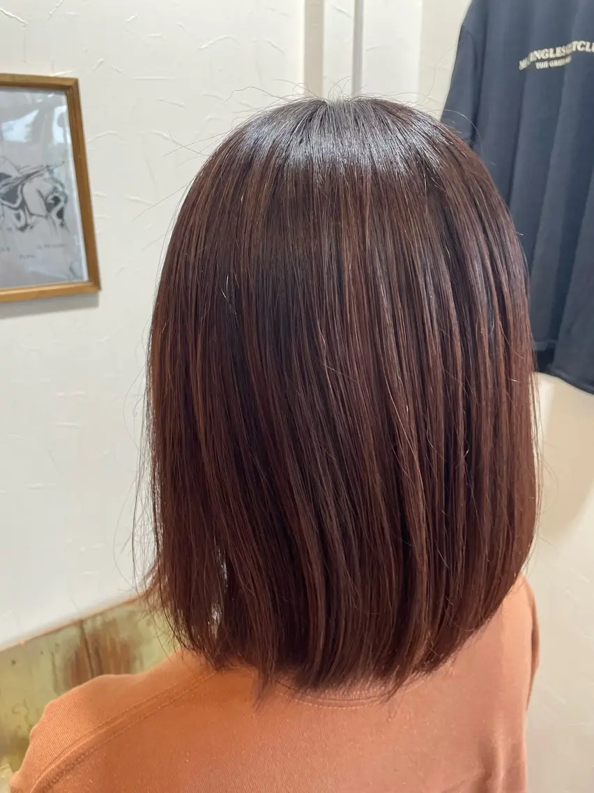 カラー 髪質改善/暖色カラー 海野黎茉のヘアスタイル
