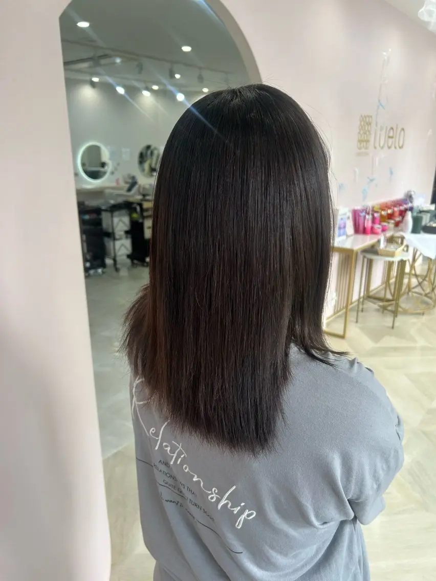 セミロング カラー トリートメント 林 海斗のヘアスタイル