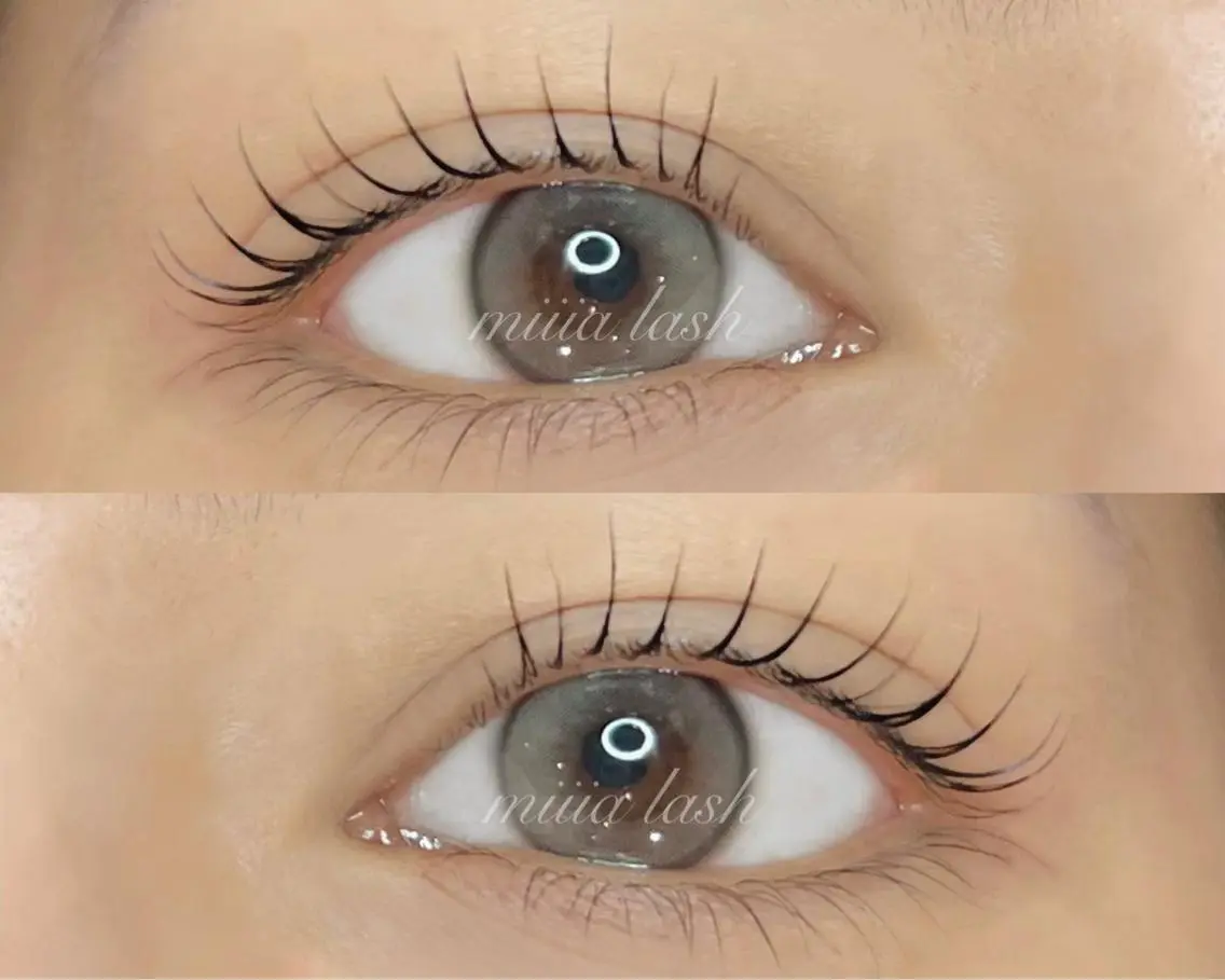 マツエク・マツパ miiia lash＊erinaのマツエク・マツパデザイン