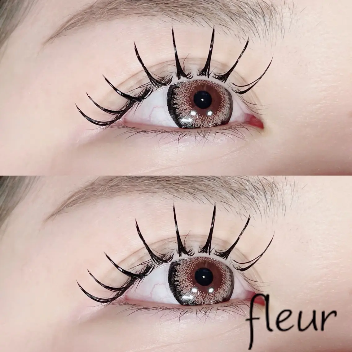 マツエク・マツパ 🍀fleur🍀 束感/ワンホン/杉浦のマツエク・マツパデザイン