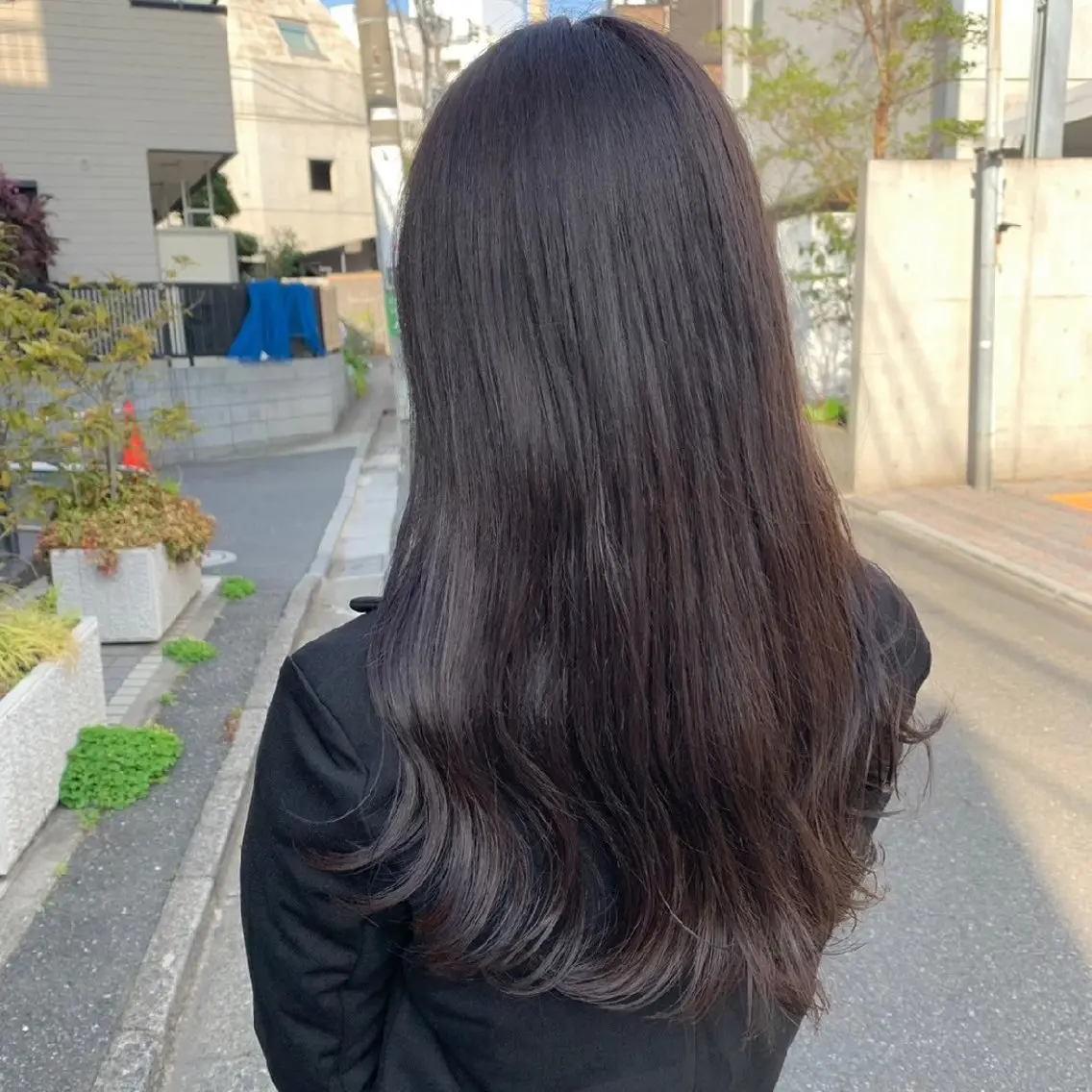 【ロング͛💠】レイヤー️⭕️カット➕ケアカラー➕トリートメント➕巻き仕上げ🤲詳細をご覧下さいの写真