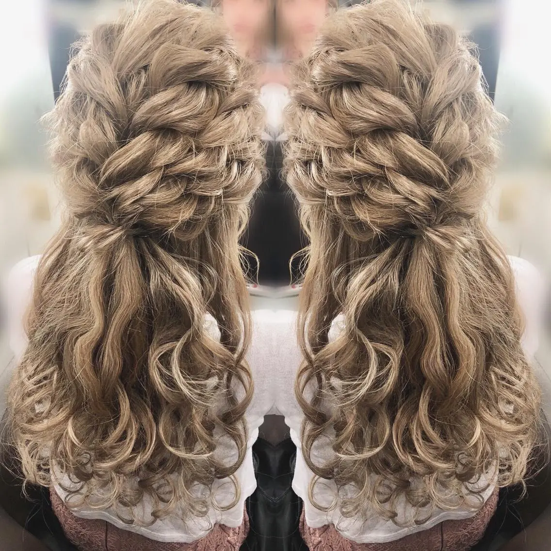 ヘアアレンジ ‎✴︎˚｡Chamo 𝐄𝐑𝐈𝐍𝐀のマツエク・マツパデザイン