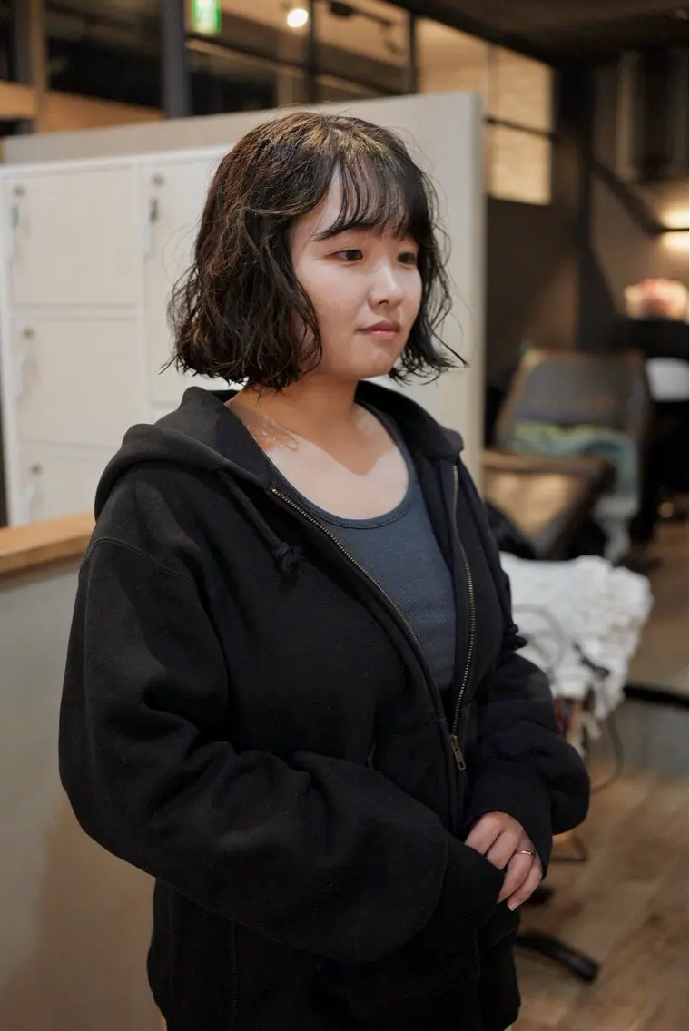 ショート パーマ Basis 田口豪司のヘアスタイル