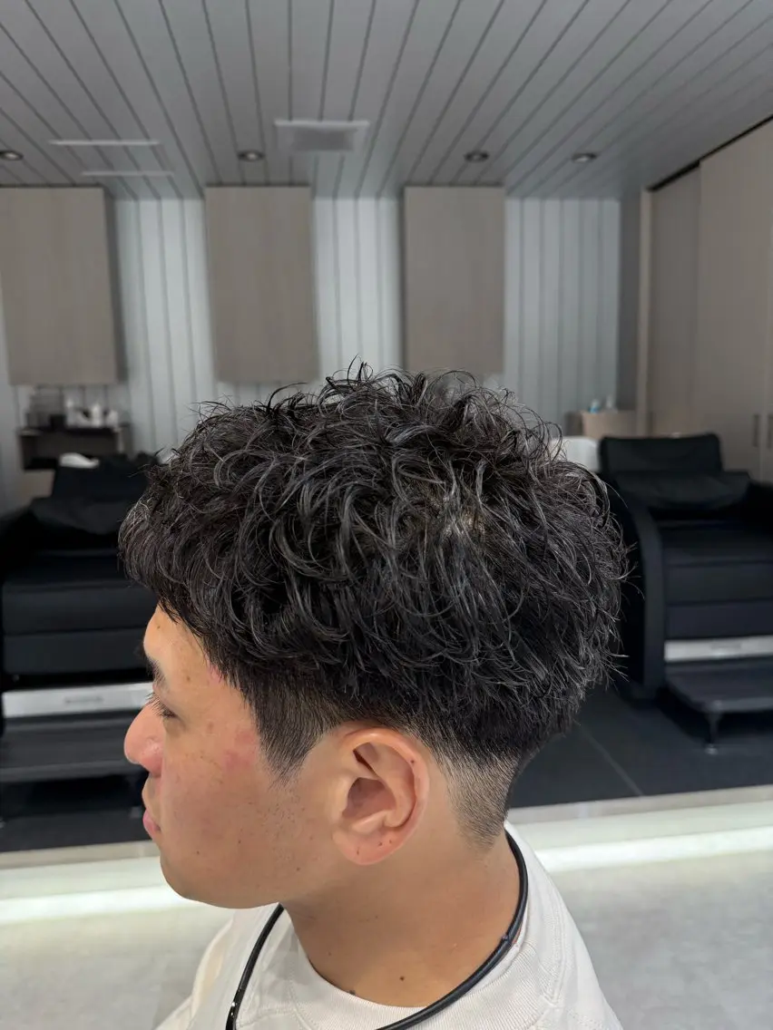 ショート パーマ パーマ fifth 山本 歩のヘアスタイル