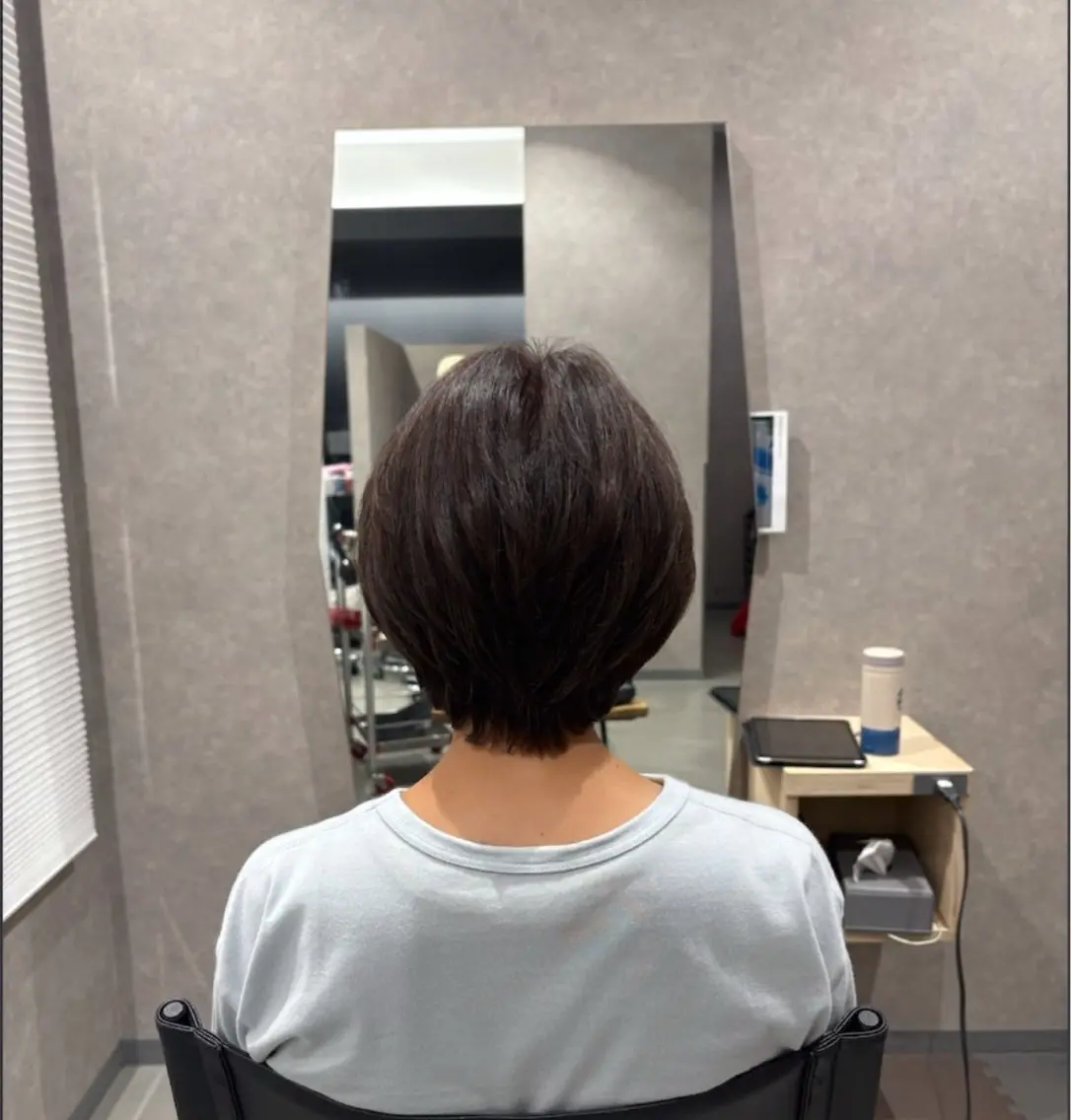 ショート くせ毛 ショートヘア カット FRAME/ 岡本佳奈のヘアスタイル