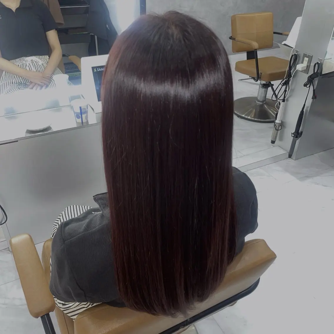 カラー ブラウンカラー ピンクカラー ayase .のヘアスタイル