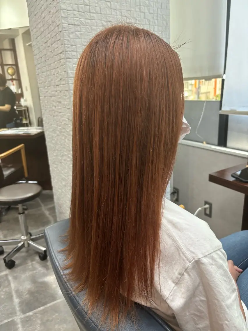ロング カラー 長内 大明のヘアスタイル