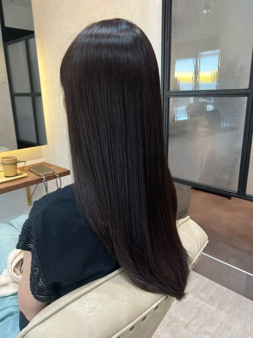 ロング 髪質改善 ロング トリートメント さがみ野【髪質改善】 MOEのヘアスタイル
