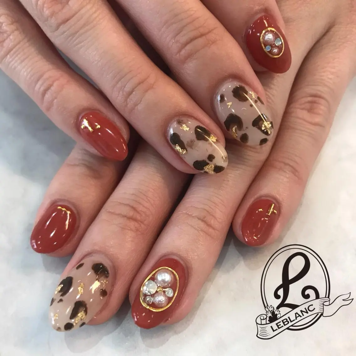 ネイル アートネイル ハンドネイル Salon de LEBLANCのネイルデザイン