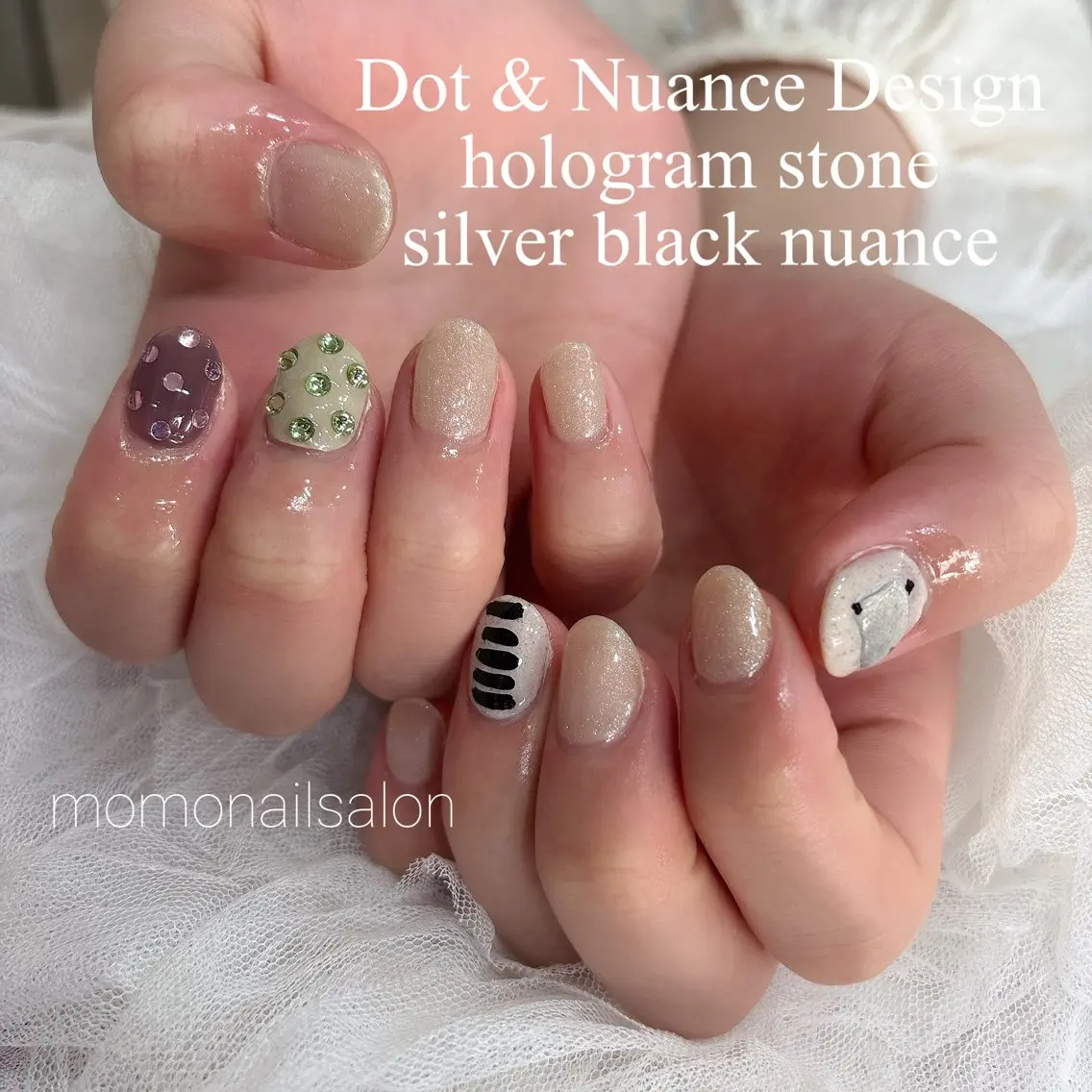 ネイル ハンドネイル Momo nailsalonのネイルデザイン