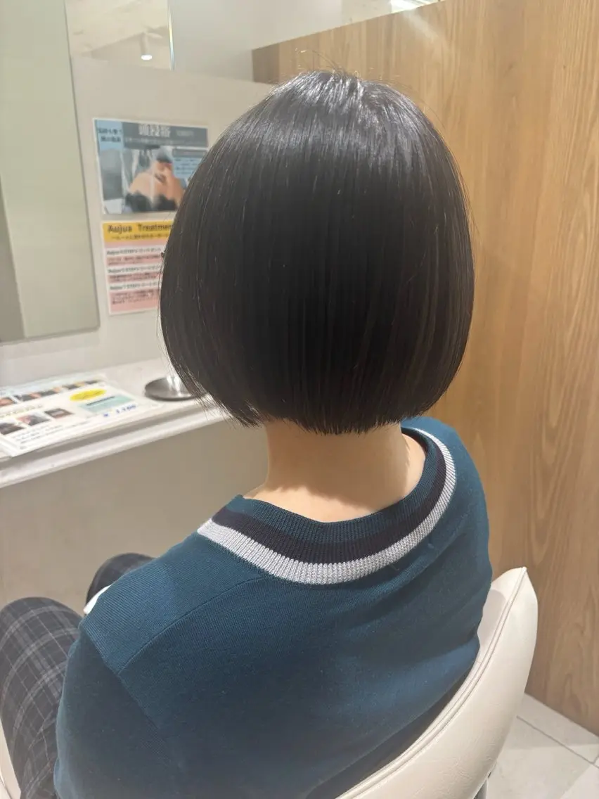 セミロング カラー 野村 拓海のヘアスタイル
