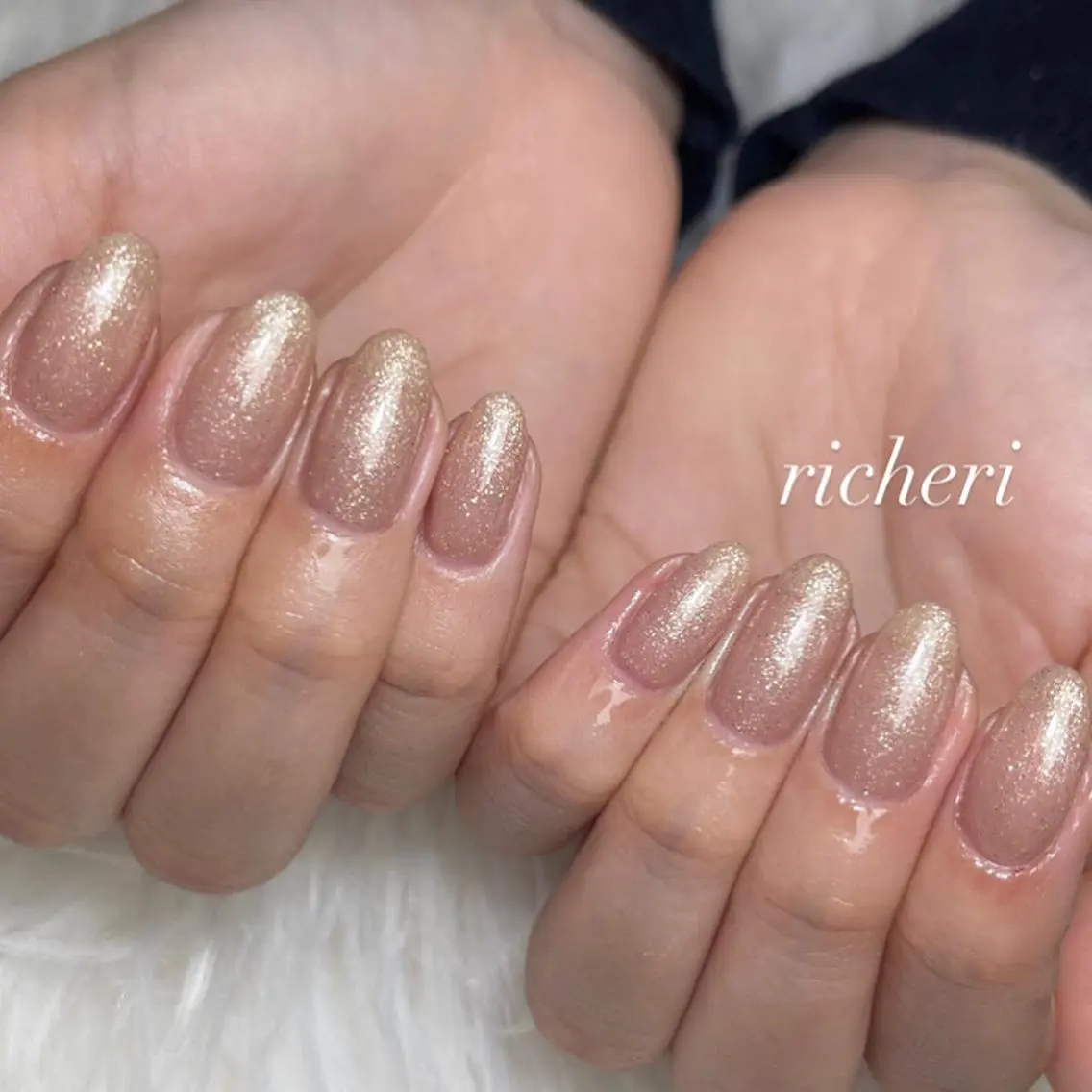 ミディアム ネイル ハンドネイル richeri beautyのエステ・リラクイメージ