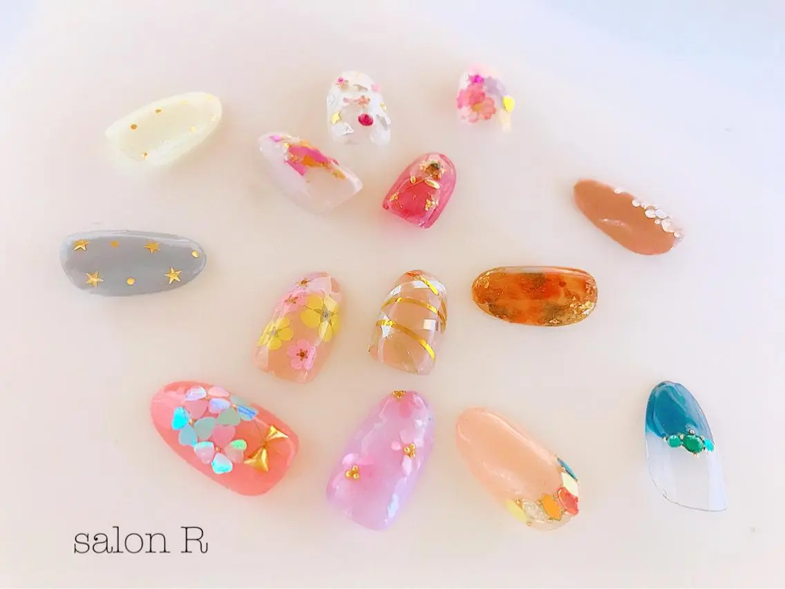 ネイル アートネイル シンプルネイル NARUMI HYODOのネイルデザイン