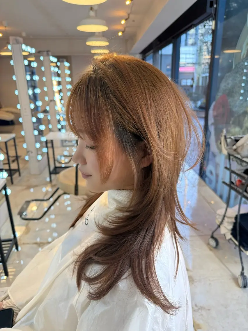 AI/原宿/ 透明感艶カラー/のヘアスタイル