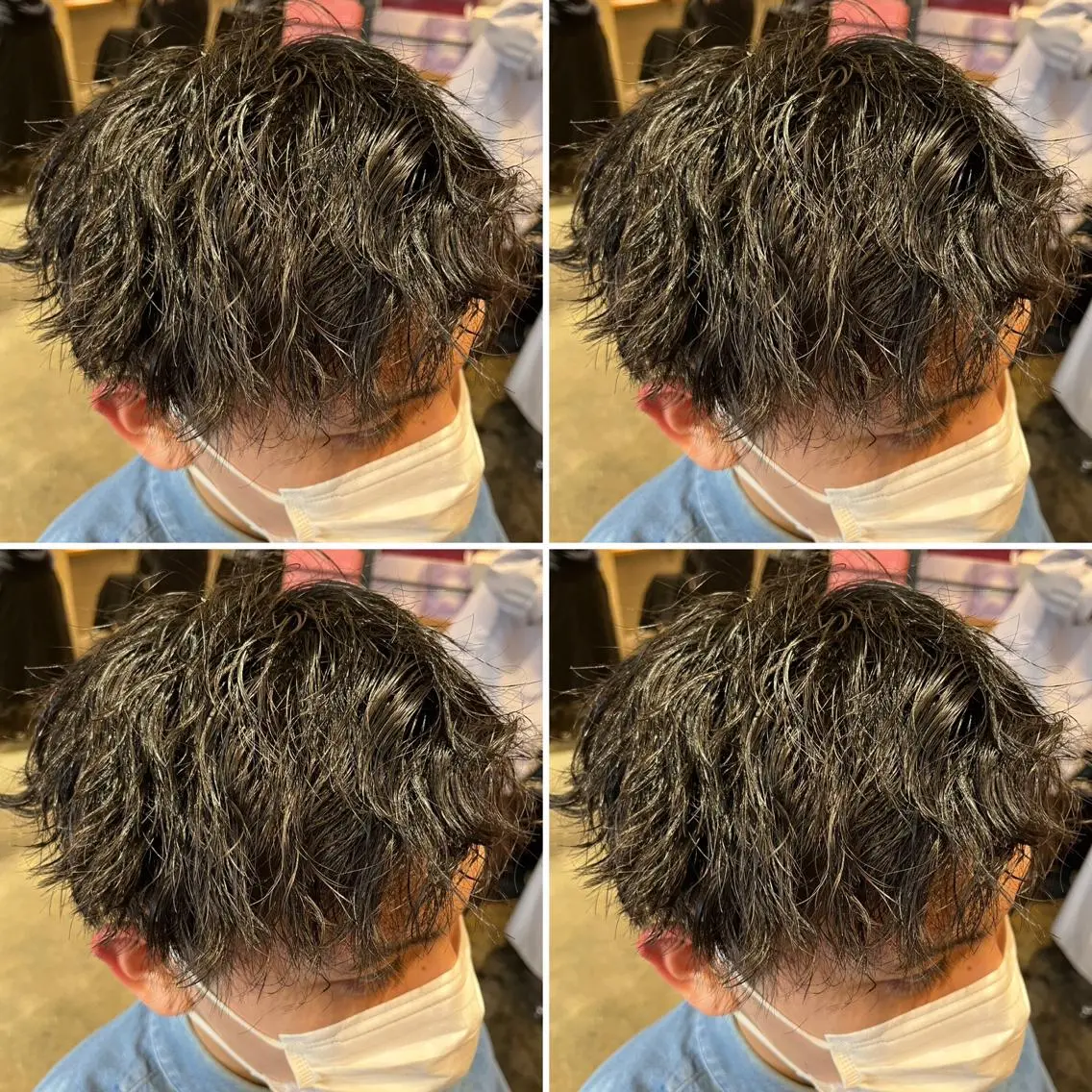パーマ メンズ カット パーマ トリートメント ヘアセット メンズパーマ特化 望月謙二郎のヘアスタイル