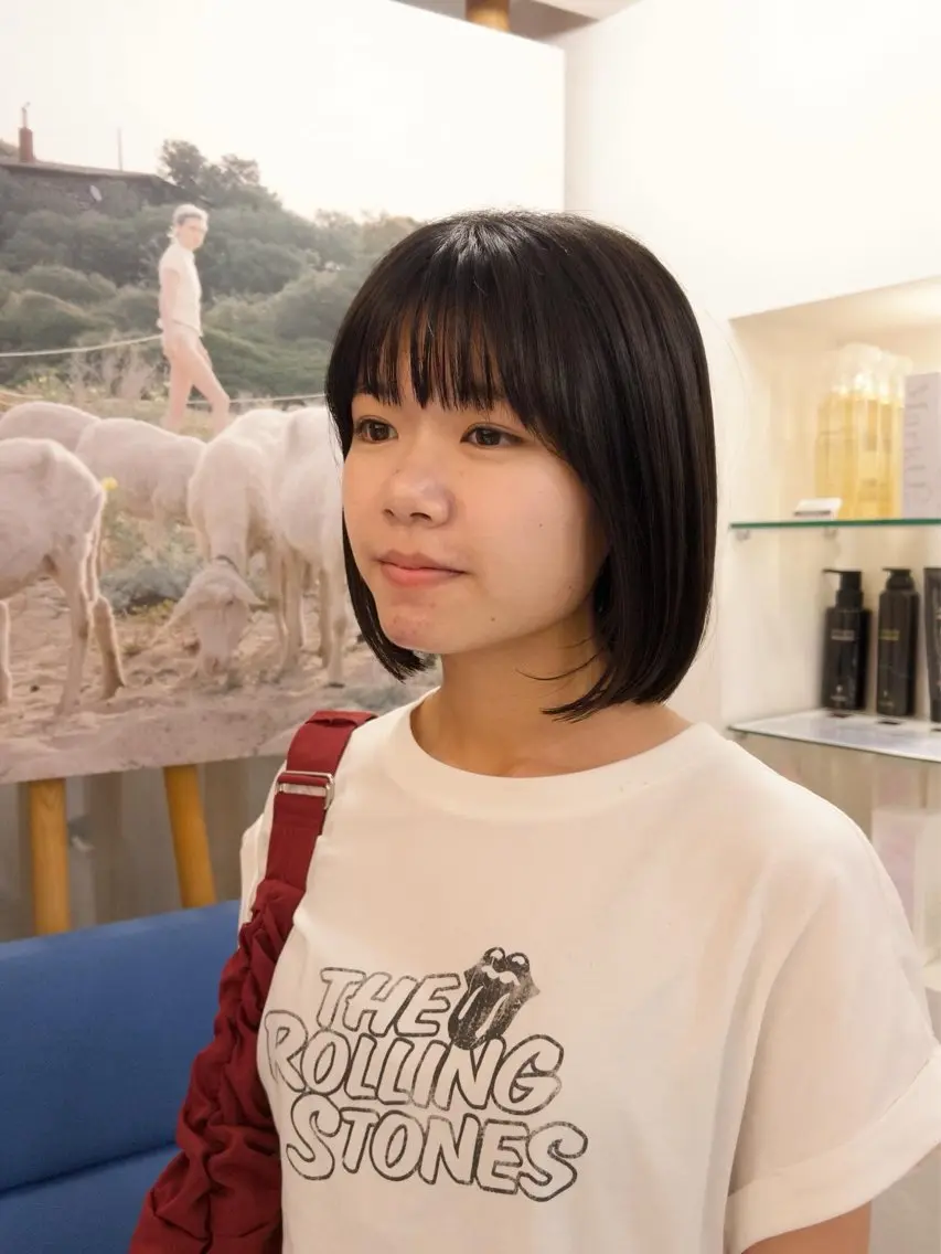 ショート アオキ サキ💫のヘアスタイル