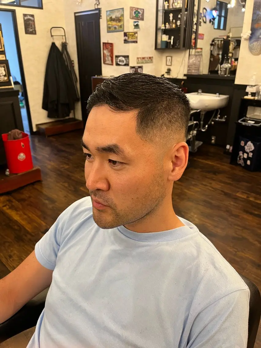 ショート ヤマザキ ユキヤのヘアスタイル