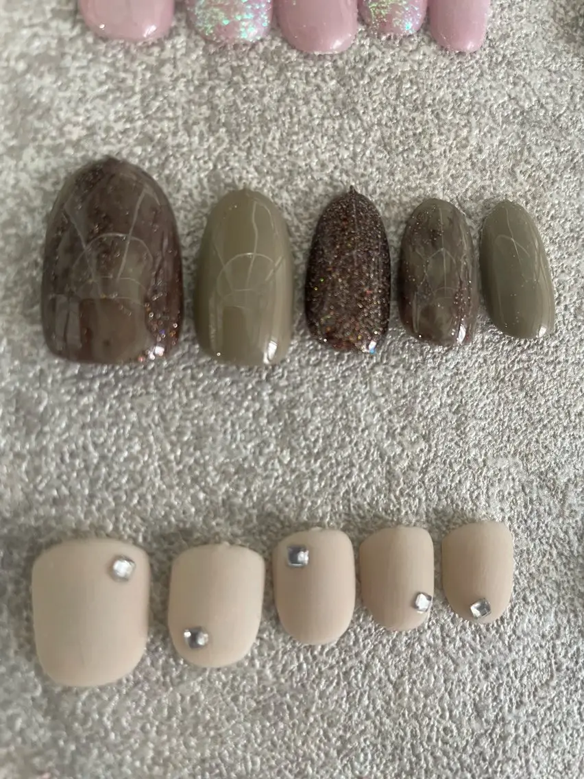 ネイル ニュアンスネイル ワンホンネイル ハンドネイル SSF_ SONOのネイルデザイン
