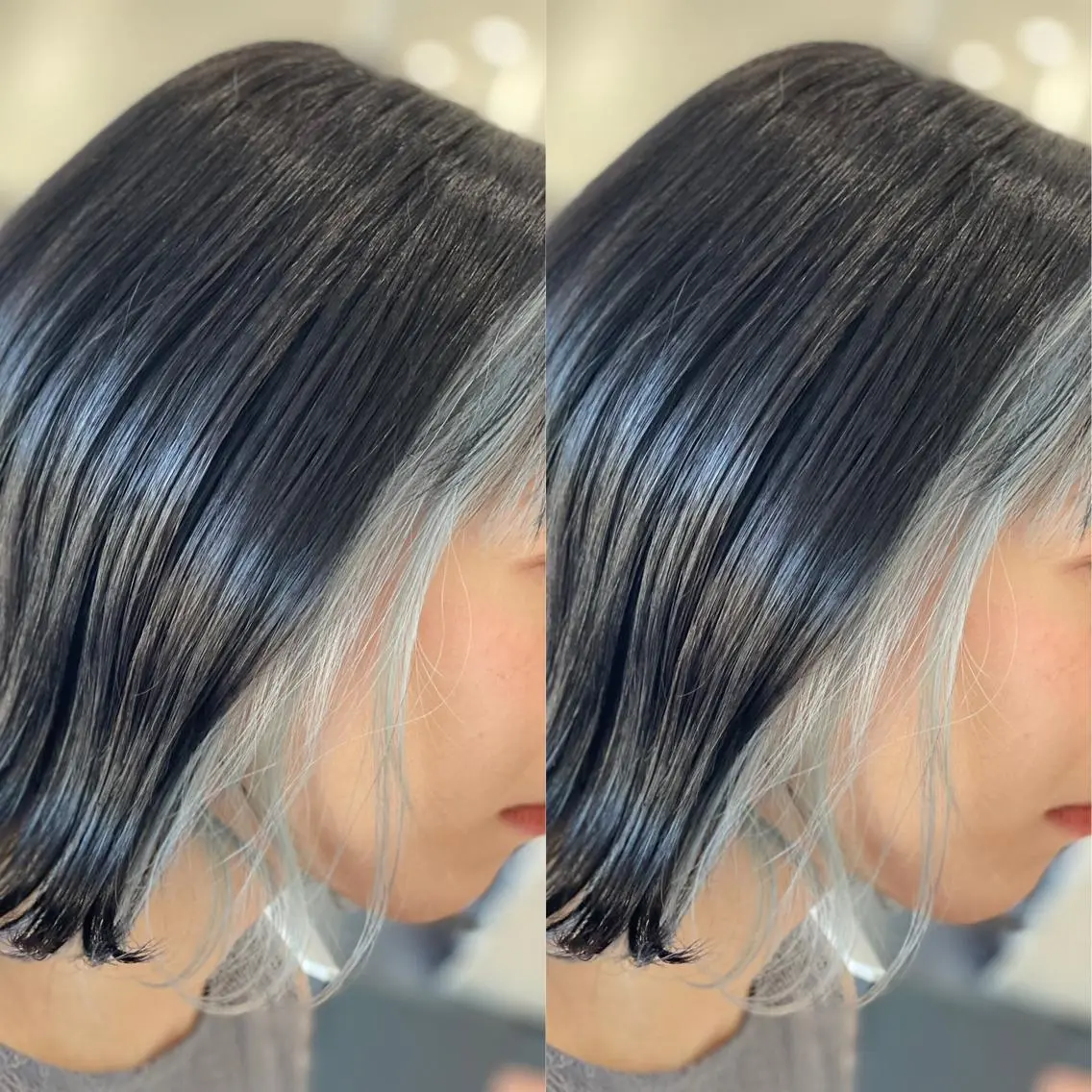 ミディアム カラー Snaly カラー特化ページのヘアスタイル