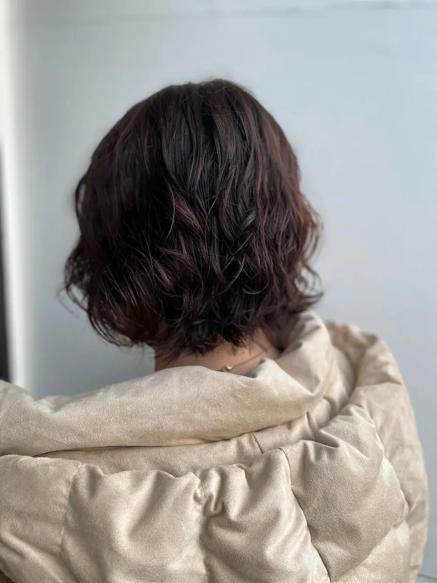 ショート パーマ カット パーマ トリートメント ◤ Jammin.◢ Mizuho.のヘアスタイル