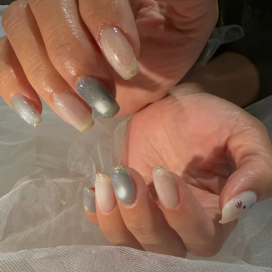 ネイル マグネットネイル 持ち込み ハンドネイル ちゃ～み～nail ひよりのネイルデザイン