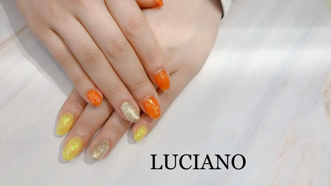 ミディアム ネイル nail salon LUCIANOのネイルデザイン