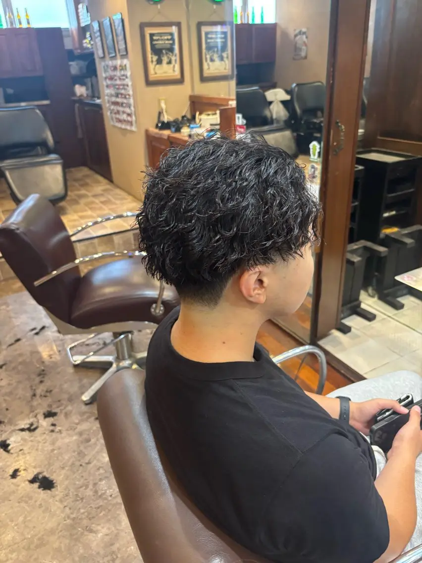 ミディアム パーマ カット パーマ 💈LGC💈 SANAのヘアスタイル