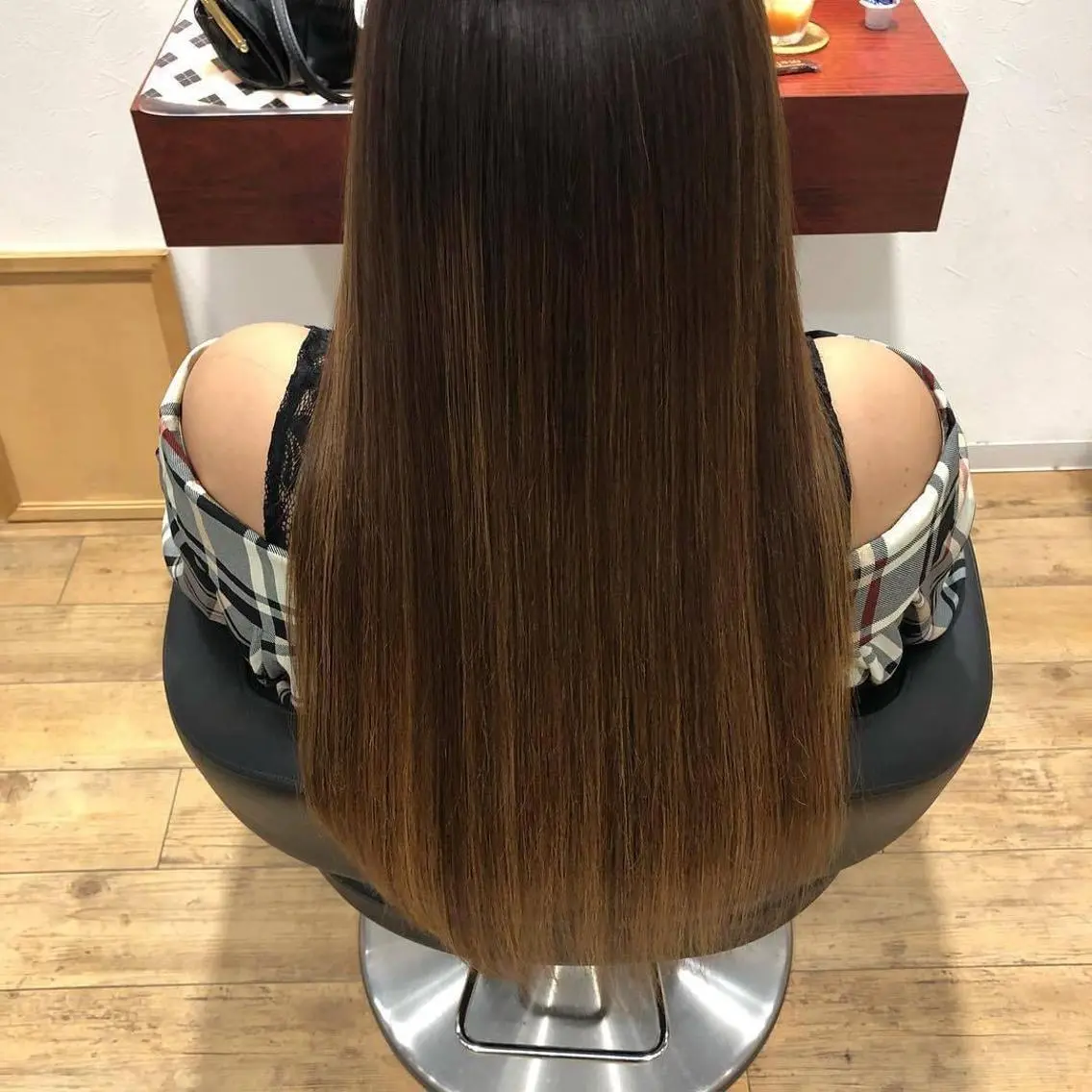 ロング カット 縮毛矯正 トリートメント 千葉 たかしのヘアスタイル