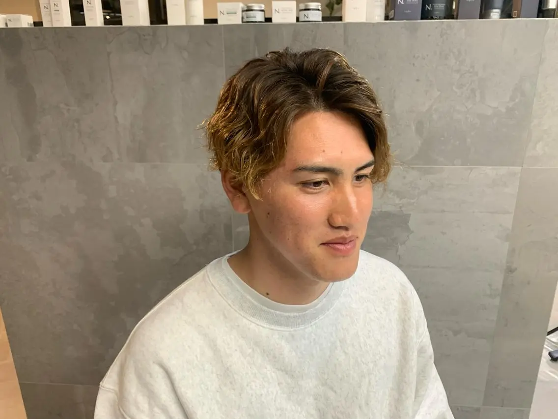 パーマ 三好 羽美のヘアスタイル