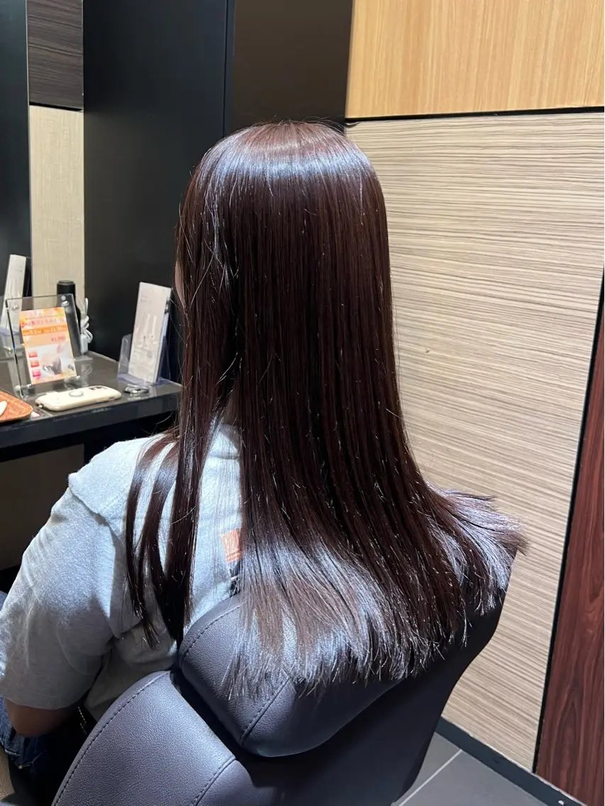 ロング カラー カット 半個室/髪質改善/ 🫧苅屋菜奈子のヘアスタイル