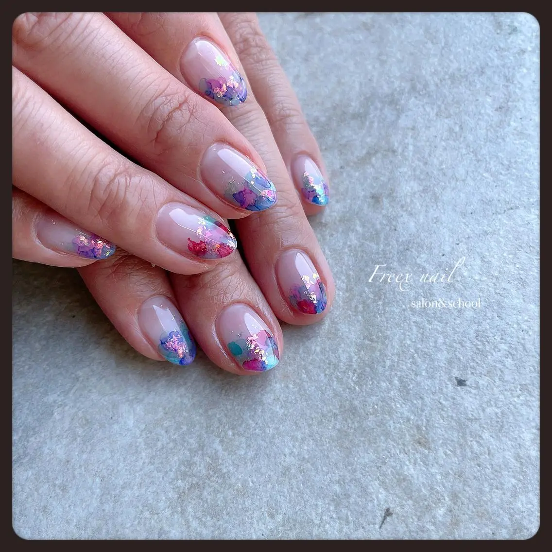 ネイル ハンドネイル フットネイル freex nail /ニュアンス/個性派のネイルデザイン