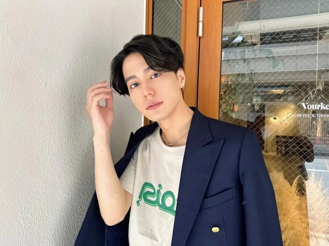 【Mens人気No.3】カット+ソフトツイストパーマ 7980円の写真