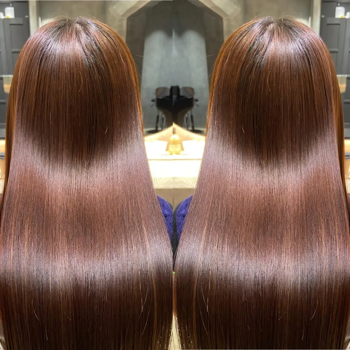 ロング カラー 髪質改善 カット トリートメント ツバサ 髪質改善のヘアスタイル