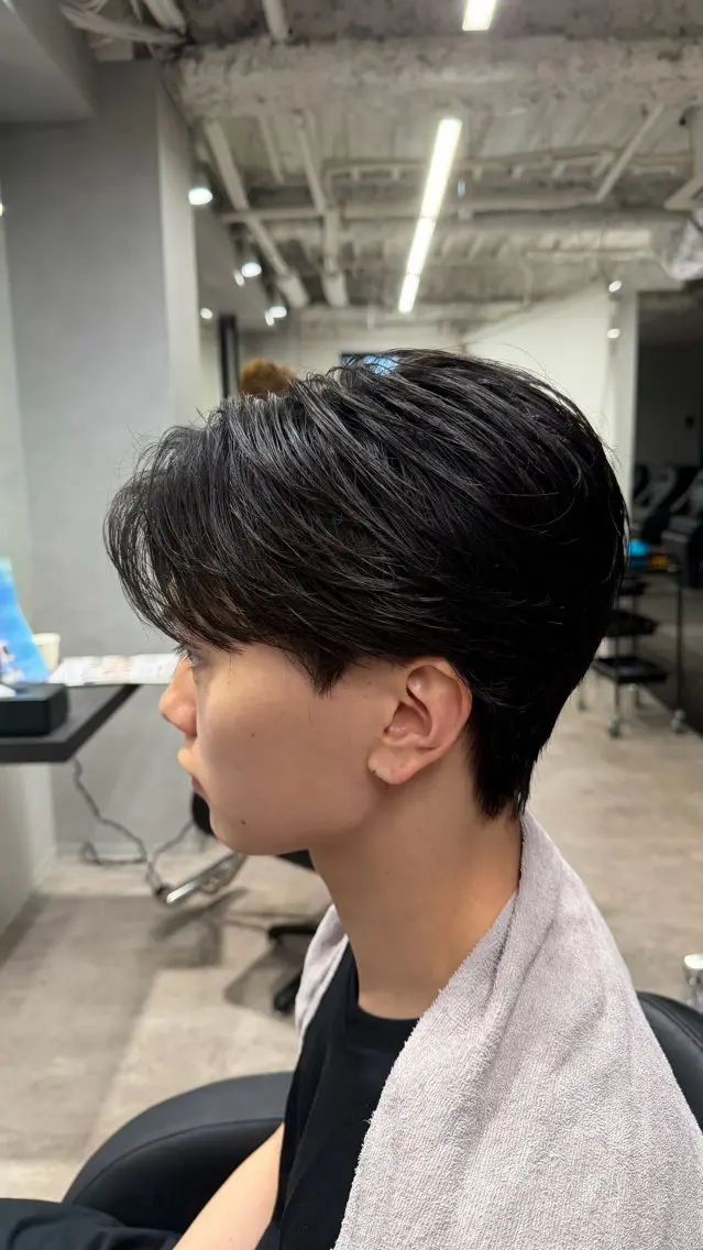 ショート カット メンズ特化／短髪 石飛皓平のヘアスタイル