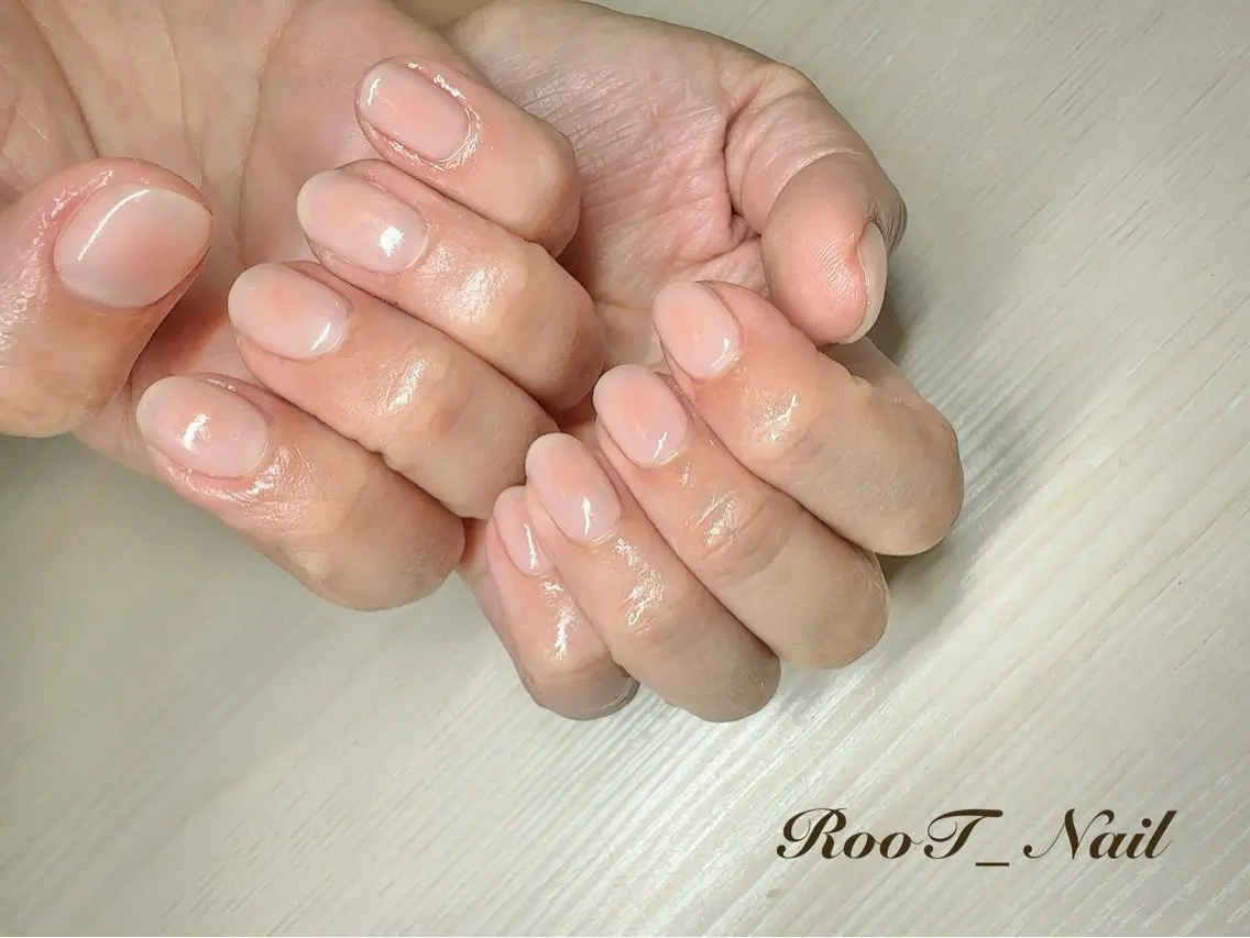 ネイル チークネイル ハンドネイル RooT Nailのネイルデザイン