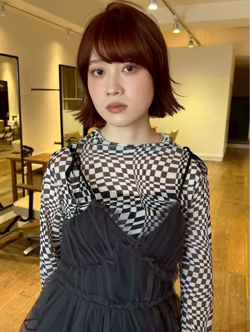 カラー ナック梅田店 毛利 愛リタッチカラー募集のヘアスタイル