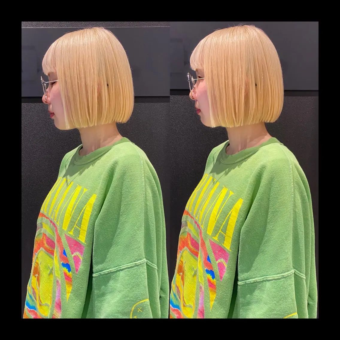 ショート カラー カット ヘアカラー トリートメント mai / linoah˚✧のヘアスタイル