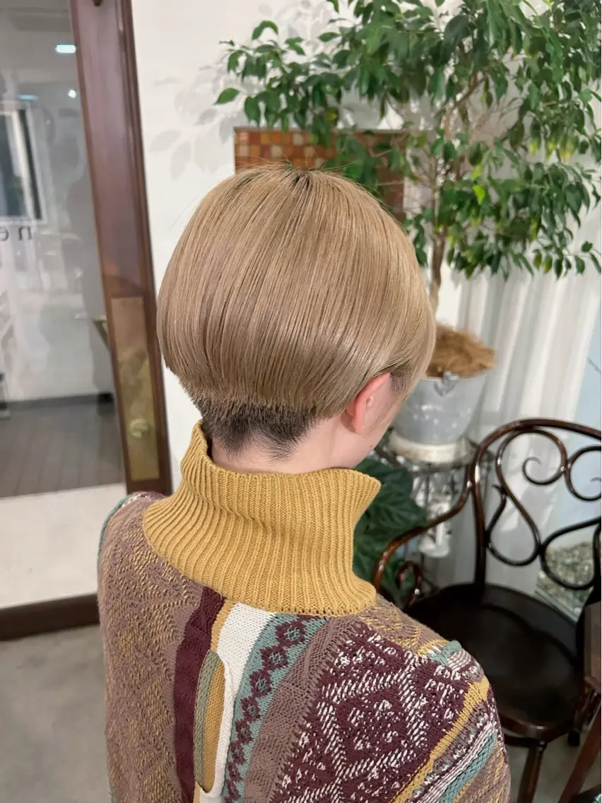 ショート ショートヘア 谷澤 朋佳のヘアスタイル