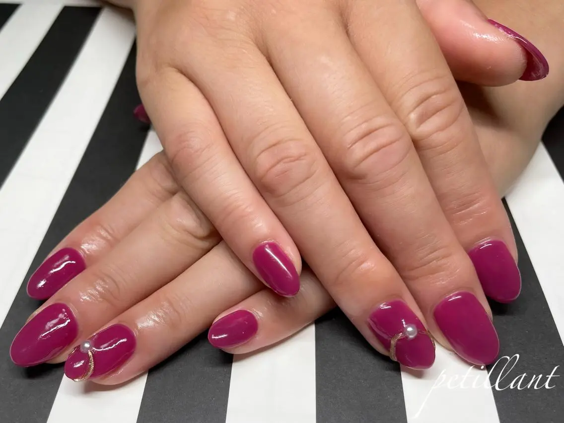 ネイル nail salon petillantのネイルデザイン