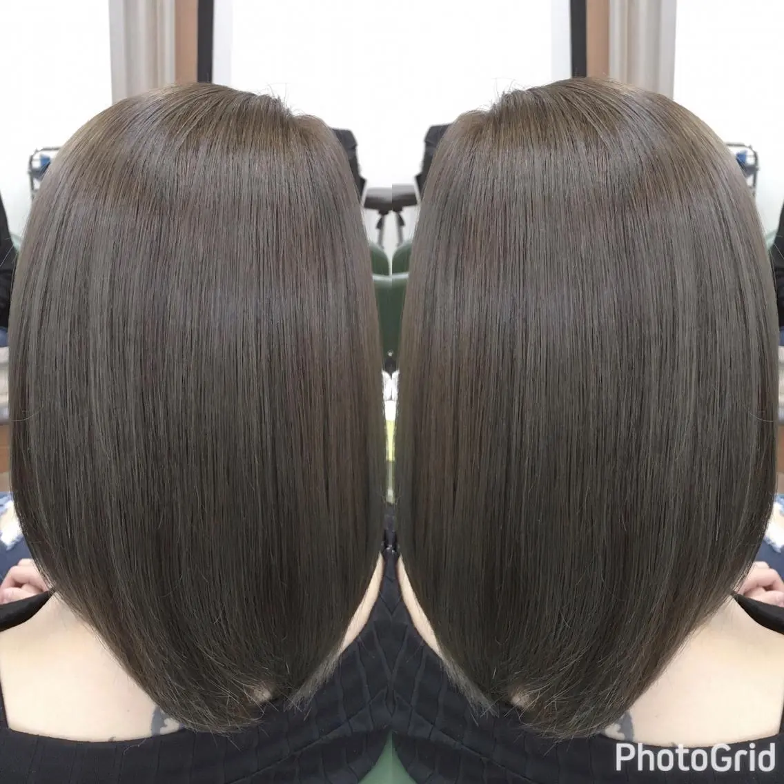 セミロング カラー パーマ ヘアアレンジ メンズ キッズ ネイル マツエク・マツパ イルミナカラー SHIORI💜口コ ミNo.1艶カラーのヘアスタイル