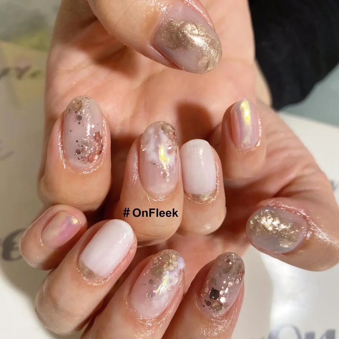 ネイル ハンドネイル NailSalon ＃OnFleekのネイルデザイン