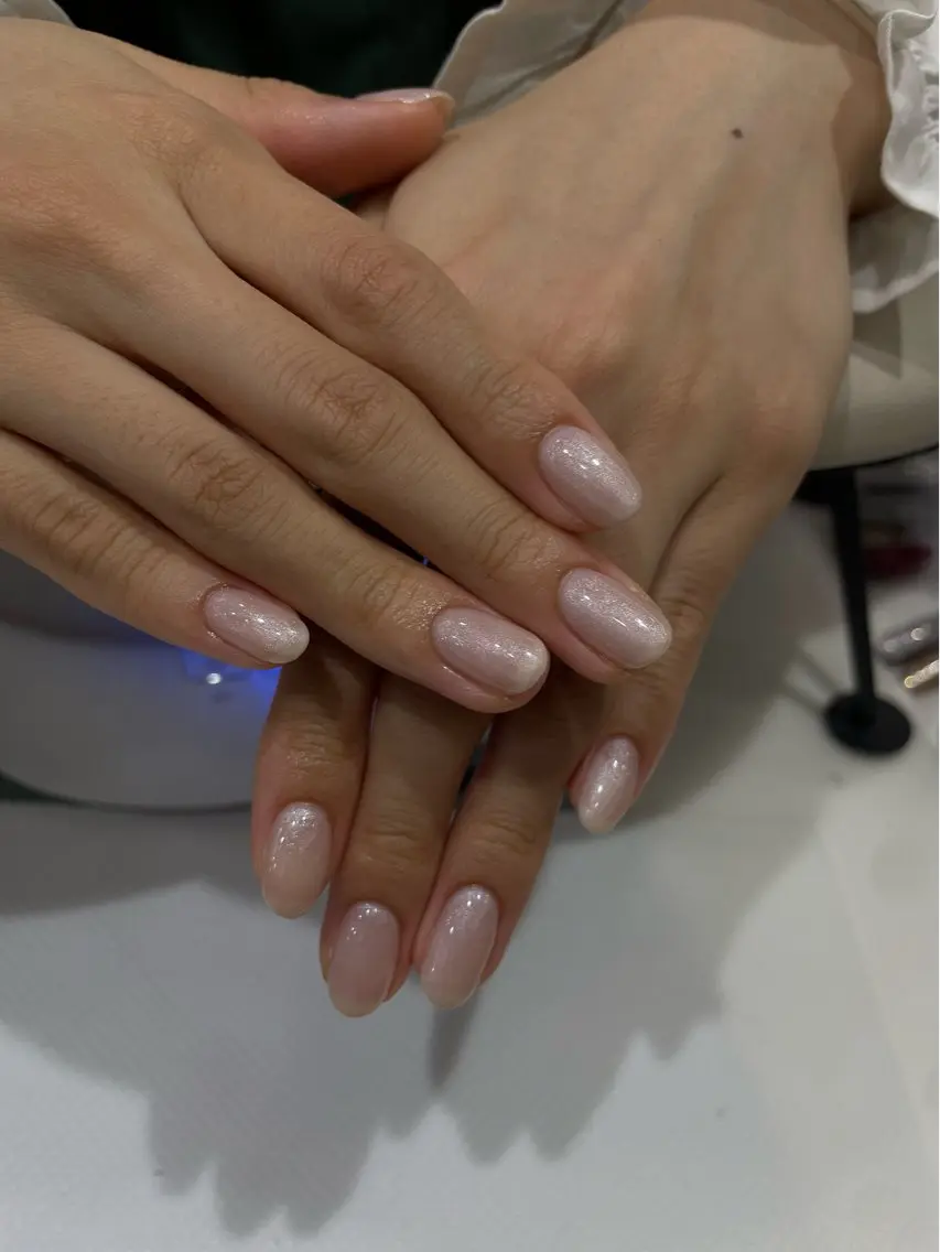 ネイル ワンカラーネイル hikari モデル様募集中♪のネイルデザイン