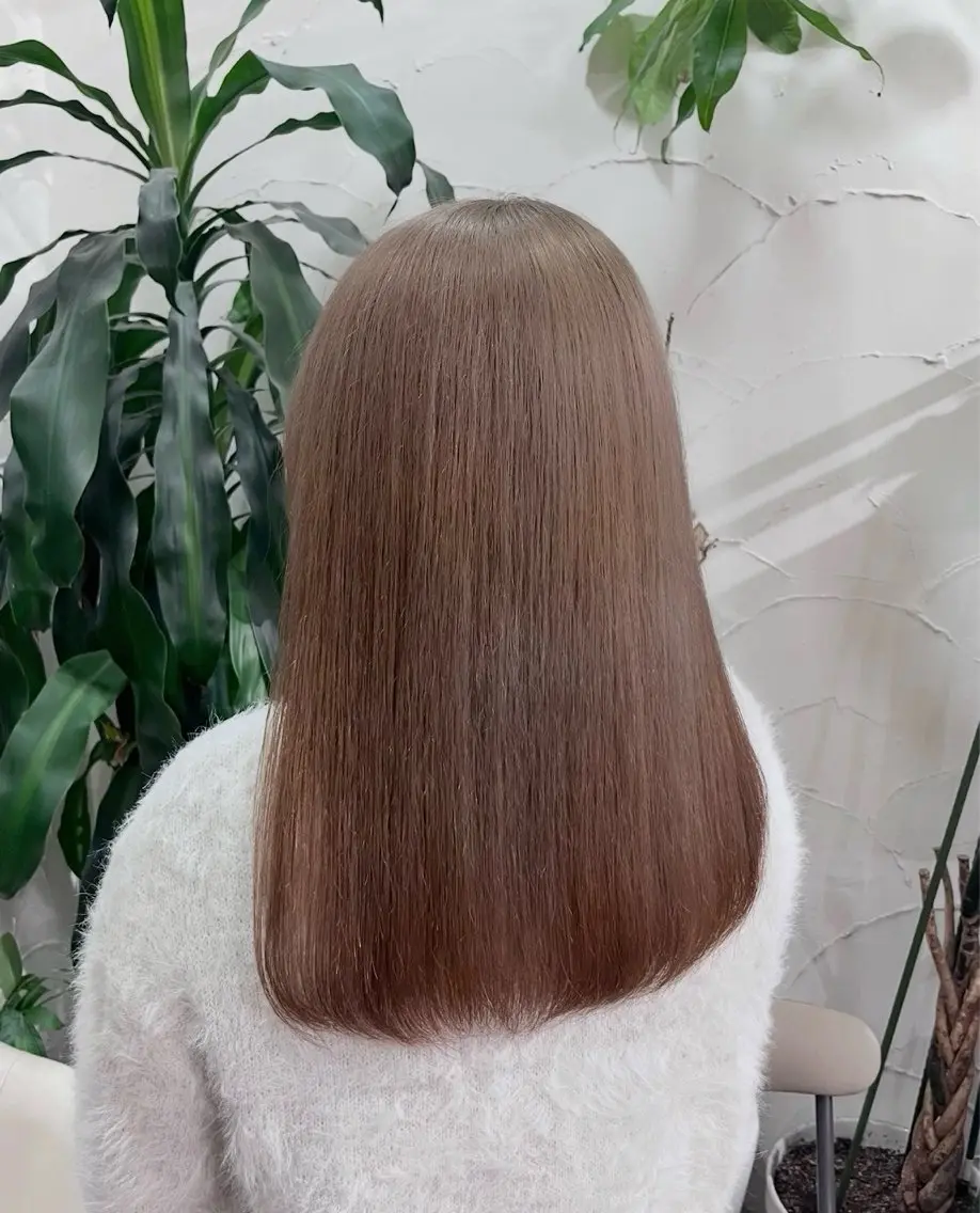 ロング カット トリートメント ヘッドスパ 角田 満帆のヘアスタイル