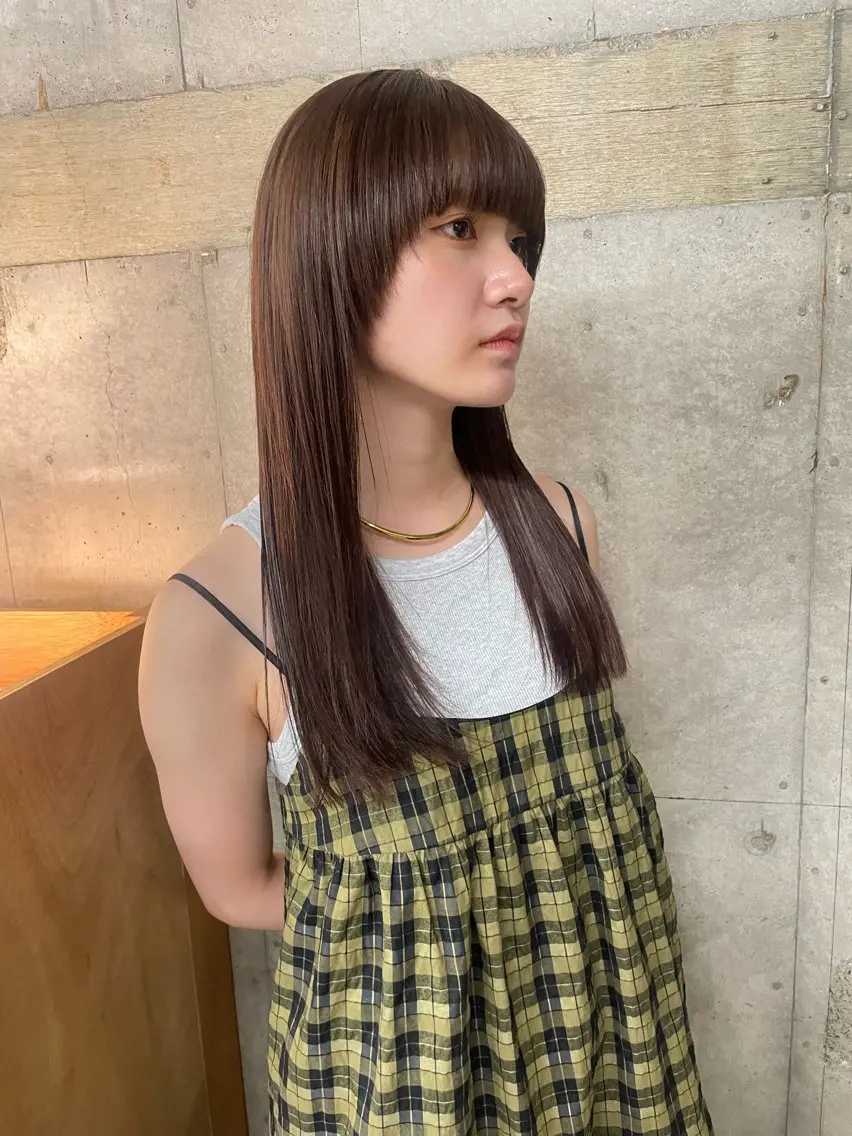 《２回目以降のお客様メニュー》ミニモ限定価格🉐髪質改善ストレート＋cmcトリートメント付の写真