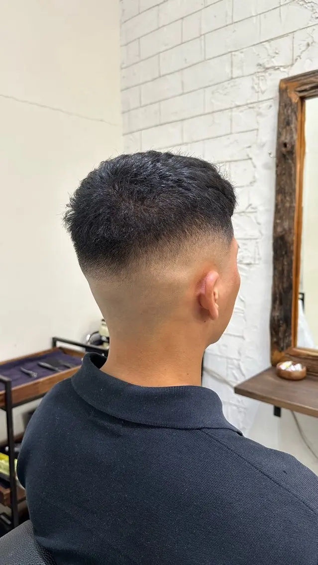 メンズ フェードカット 福田 真大のヘアスタイル