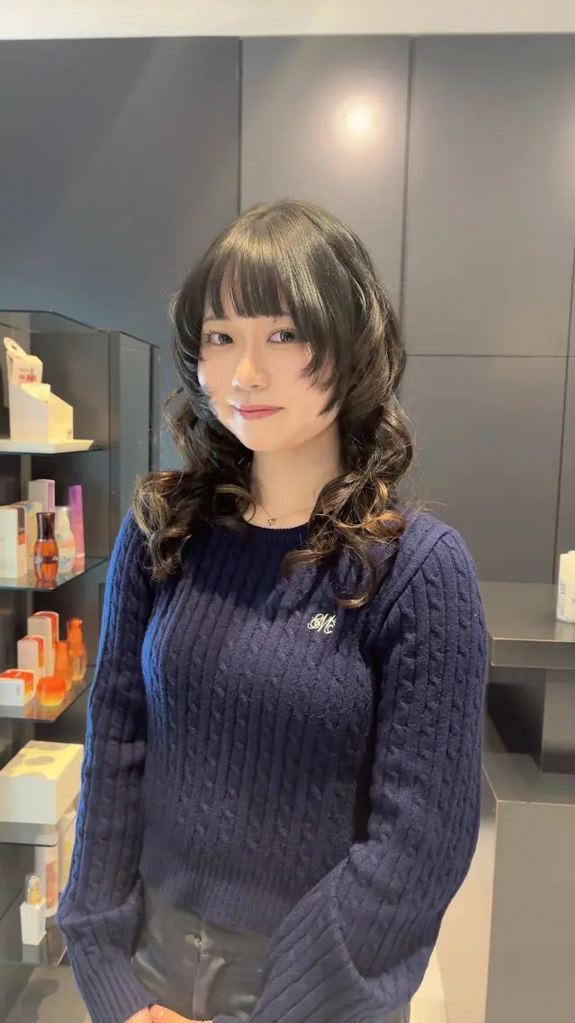 ロング hitomi ♡ 自由が丘アシスタントのヘアスタイル